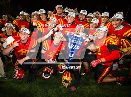 Thumbnail 1 in Oakdale vs. Christian Brothers (CIF SJS D3 Final) photogallery.