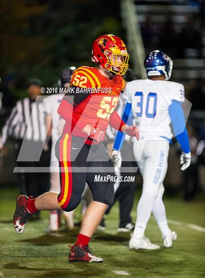 Thumbnail 3 in Oakdale vs. Christian Brothers (CIF SJS D3 Final) photogallery.