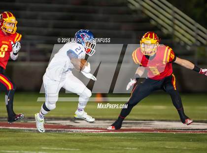 Thumbnail 3 in Oakdale vs. Christian Brothers (CIF SJS D3 Final) photogallery.