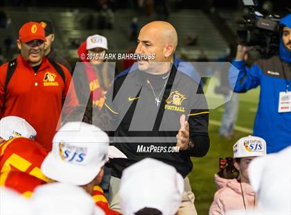 Thumbnail 3 in Oakdale vs. Christian Brothers (CIF SJS D3 Final) photogallery.