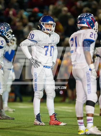 Thumbnail 3 in Oakdale vs. Christian Brothers (CIF SJS D3 Final) photogallery.