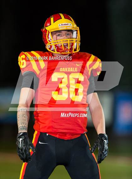 Thumbnail 3 in Oakdale vs. Christian Brothers (CIF SJS D3 Final) photogallery.