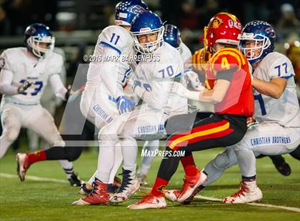 Thumbnail 2 in Oakdale vs. Christian Brothers (CIF SJS D3 Final) photogallery.