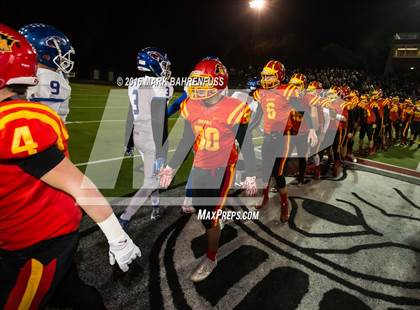 Thumbnail 2 in Oakdale vs. Christian Brothers (CIF SJS D3 Final) photogallery.