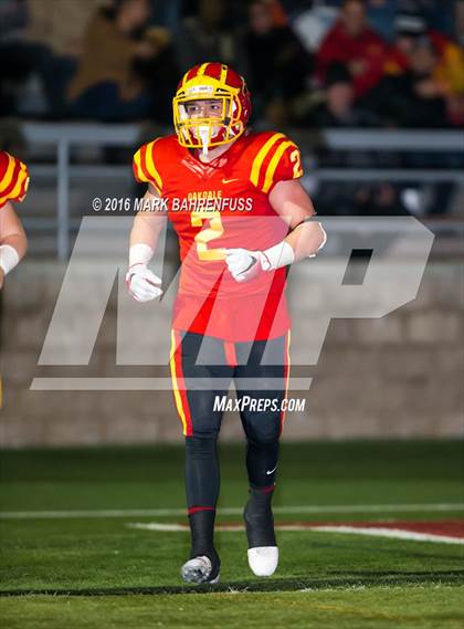 Thumbnail 2 in Oakdale vs. Christian Brothers (CIF SJS D3 Final) photogallery.