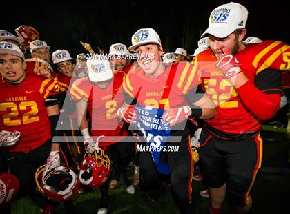 Thumbnail 2 in Oakdale vs. Christian Brothers (CIF SJS D3 Final) photogallery.
