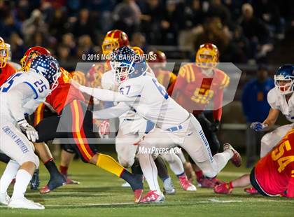Thumbnail 3 in Oakdale vs. Christian Brothers (CIF SJS D3 Final) photogallery.