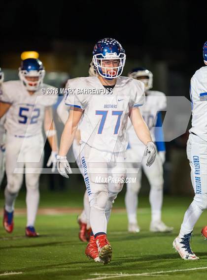 Thumbnail 2 in Oakdale vs. Christian Brothers (CIF SJS D3 Final) photogallery.