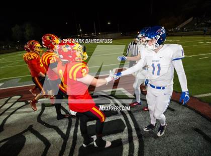 Thumbnail 3 in Oakdale vs. Christian Brothers (CIF SJS D3 Final) photogallery.