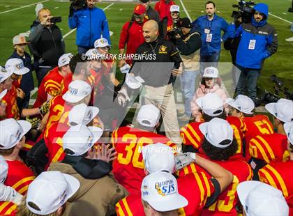 Thumbnail 2 in Oakdale vs. Christian Brothers (CIF SJS D3 Final) photogallery.