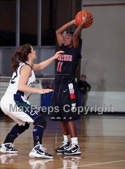 Thumbnail 1 in College Park vs MacArthur (McDonald's Texas Invitational) photogallery.
