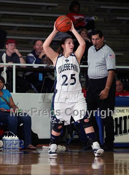 Thumbnail 1 in College Park vs MacArthur (McDonald's Texas Invitational) photogallery.
