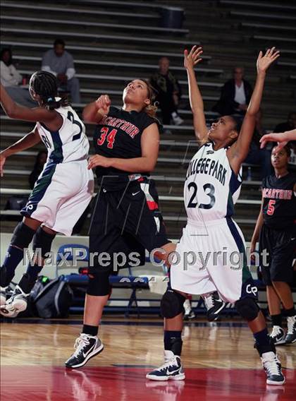 Thumbnail 3 in College Park vs MacArthur (McDonald's Texas Invitational) photogallery.