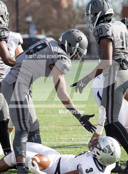 Thumbnail 3 in St. Frances Academy vs. Gilman (MIAA Conference Playoff) photogallery.