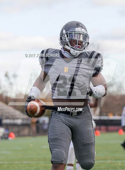 Thumbnail 2 in St. Frances Academy vs. Gilman (MIAA Conference Playoff) photogallery.