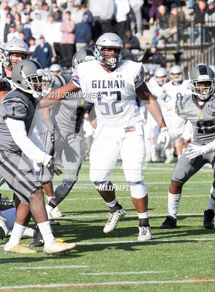 Thumbnail 1 in St. Frances Academy vs. Gilman (MIAA Conference Playoff) photogallery.