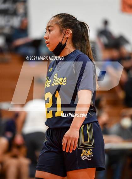 Thumbnail 2 in Notre Dame Belmont @ Half Moon Bay (CIF CCS D4 Final) photogallery.