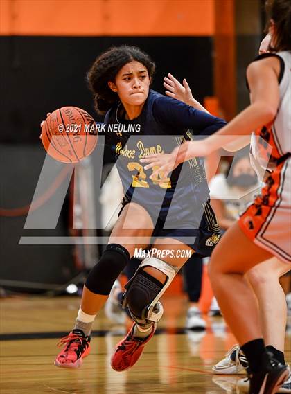 Thumbnail 1 in Notre Dame Belmont @ Half Moon Bay (CIF CCS D4 Final) photogallery.