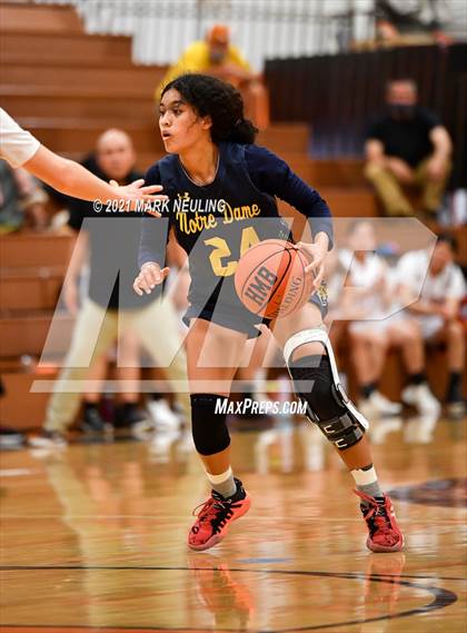Thumbnail 1 in Notre Dame Belmont @ Half Moon Bay (CIF CCS D4 Final) photogallery.