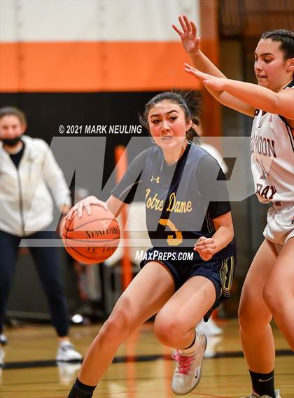 Thumbnail 3 in Notre Dame Belmont @ Half Moon Bay (CIF CCS D4 Final) photogallery.