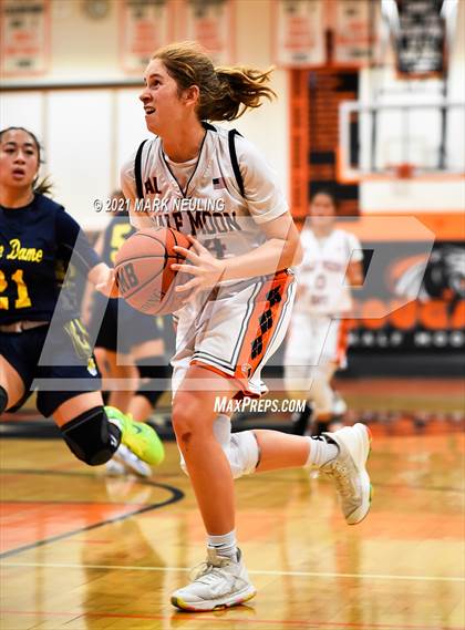 Thumbnail 1 in Notre Dame Belmont @ Half Moon Bay (CIF CCS D4 Final) photogallery.