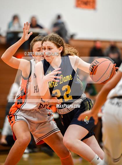 Thumbnail 1 in Notre Dame Belmont @ Half Moon Bay (CIF CCS D4 Final) photogallery.