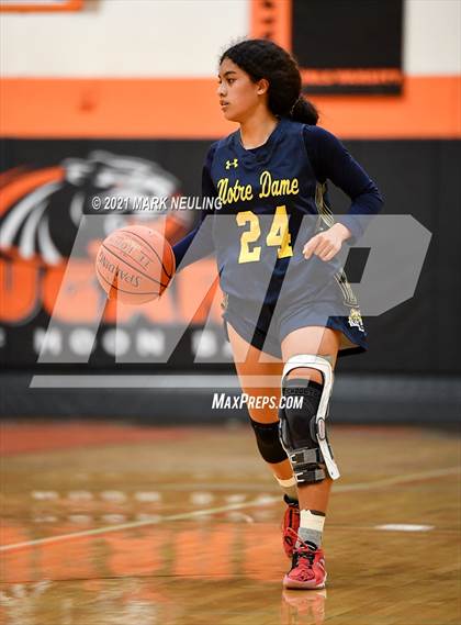 Thumbnail 3 in Notre Dame Belmont @ Half Moon Bay (CIF CCS D4 Final) photogallery.