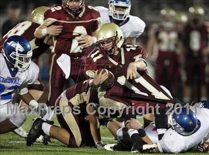 Thumbnail 2 in Cardinal Newman vs. Encinal (CIF NCS D3 Final) photogallery.