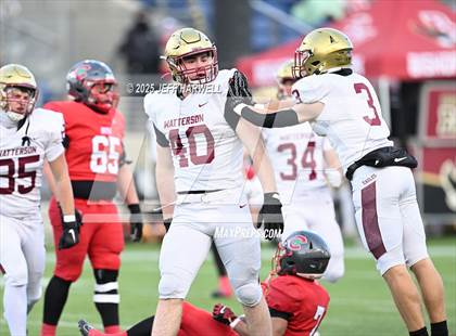 Thumbnail 2 in Bishop Watterson vs. Central Catholic (OHSAA Division 3 Final) photogallery.
