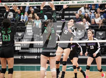 Thumbnail 1 in Tabiona vs Wendover (UHSAA 1A 3rd & 4th Place Match)  photogallery.