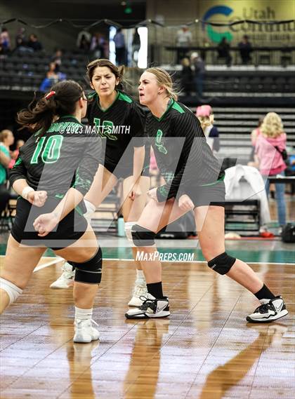 Thumbnail 3 in Tabiona vs Wendover (UHSAA 1A 3rd & 4th Place Match)  photogallery.