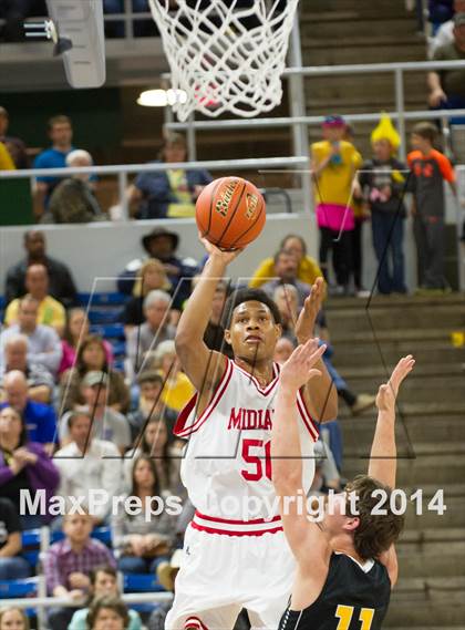 Thumbnail 3 in Fairview vs. Midland (LHSAA Class B Final)  photogallery.