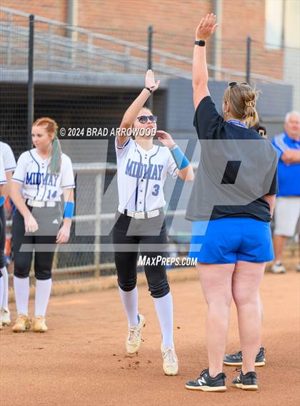 Thumbnail 3 in Midway vs Southwestern Randolph (NCHSAA 2A Final Game 1) photogallery.
