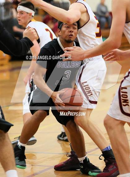 Thumbnail 2 in College Park vs Liberty (Stonebarger Tournament) photogallery.