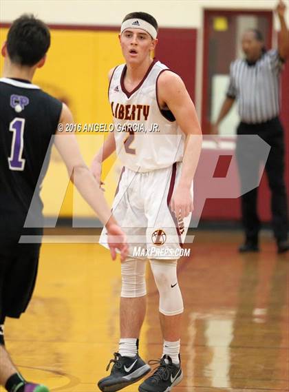 Thumbnail 2 in College Park vs Liberty (Stonebarger Tournament) photogallery.