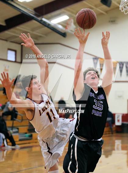 Thumbnail 3 in College Park vs Liberty (Stonebarger Tournament) photogallery.