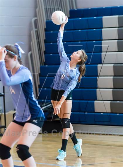 Thumbnail 2 in Yorktown vs Jefferson (Jr. Volleyball Brawl II) photogallery.