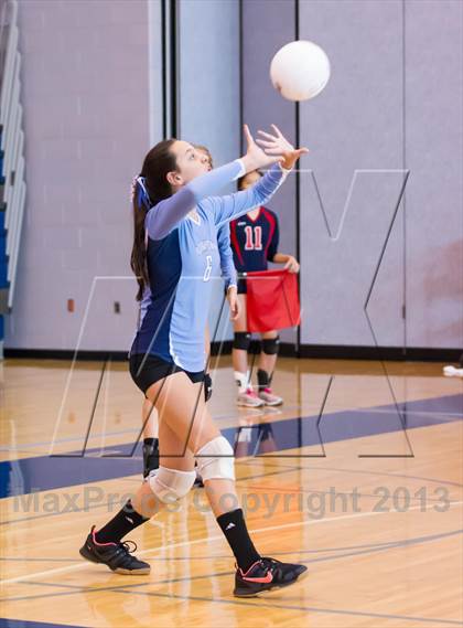 Thumbnail 2 in Yorktown vs Jefferson (Jr. Volleyball Brawl II) photogallery.