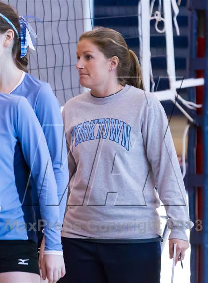 Thumbnail 2 in Yorktown vs Jefferson (Jr. Volleyball Brawl II) photogallery.