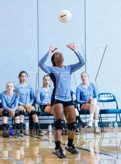 Thumbnail 1 in Yorktown vs Jefferson (Jr. Volleyball Brawl II) photogallery.