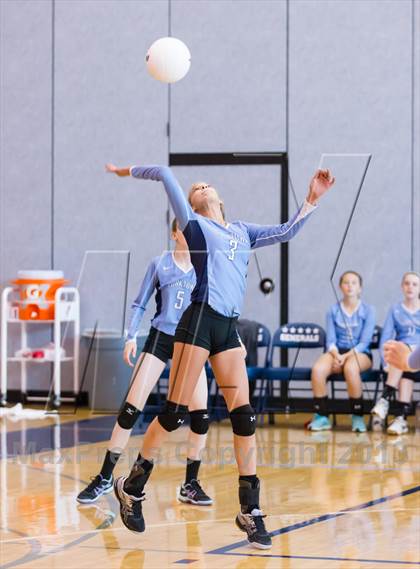 Thumbnail 1 in Yorktown vs Jefferson (Jr. Volleyball Brawl II) photogallery.