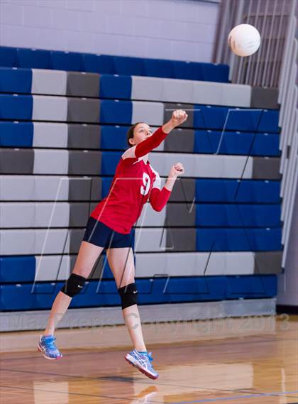 Thumbnail 3 in Yorktown vs Jefferson (Jr. Volleyball Brawl II) photogallery.