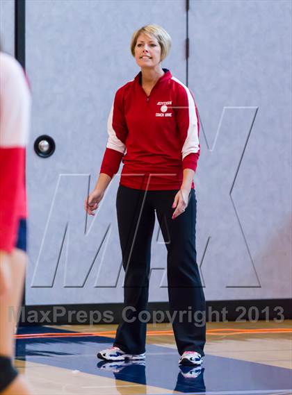 Thumbnail 2 in Yorktown vs Jefferson (Jr. Volleyball Brawl II) photogallery.