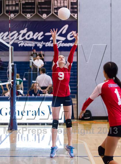 Thumbnail 3 in Yorktown vs Jefferson (Jr. Volleyball Brawl II) photogallery.