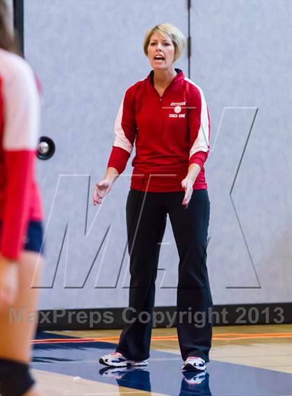 Thumbnail 3 in Yorktown vs Jefferson (Jr. Volleyball Brawl II) photogallery.