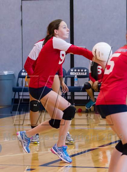 Thumbnail 3 in Yorktown vs Jefferson (Jr. Volleyball Brawl II) photogallery.