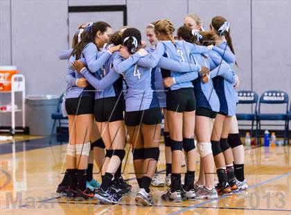 Thumbnail 3 in Yorktown vs Jefferson (Jr. Volleyball Brawl II) photogallery.