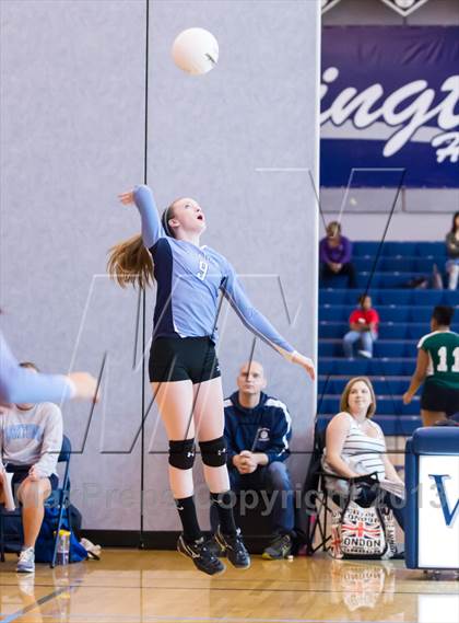 Thumbnail 1 in Yorktown vs Jefferson (Jr. Volleyball Brawl II) photogallery.