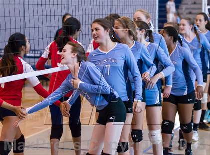 Thumbnail 2 in Yorktown vs Jefferson (Jr. Volleyball Brawl II) photogallery.