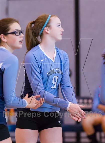 Thumbnail 1 in Yorktown vs Jefferson (Jr. Volleyball Brawl II) photogallery.